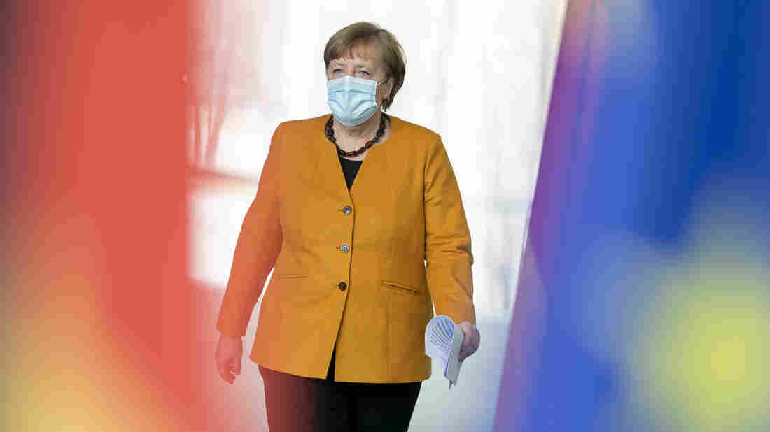 In Reversal, Merkel Drops Plan For Lockdown In Germany Ahead
Of Easter 1