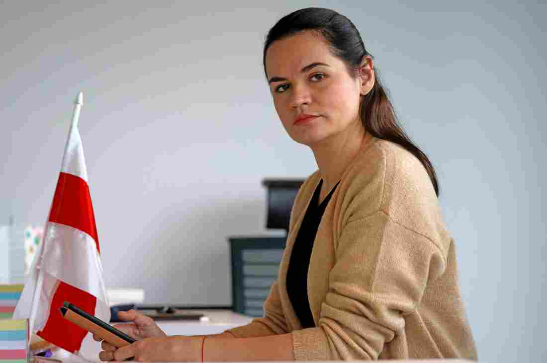 From Exile, Tikhanovskaya Calls For '2nd Wave Of Protests'
Against Belarus Regime 1