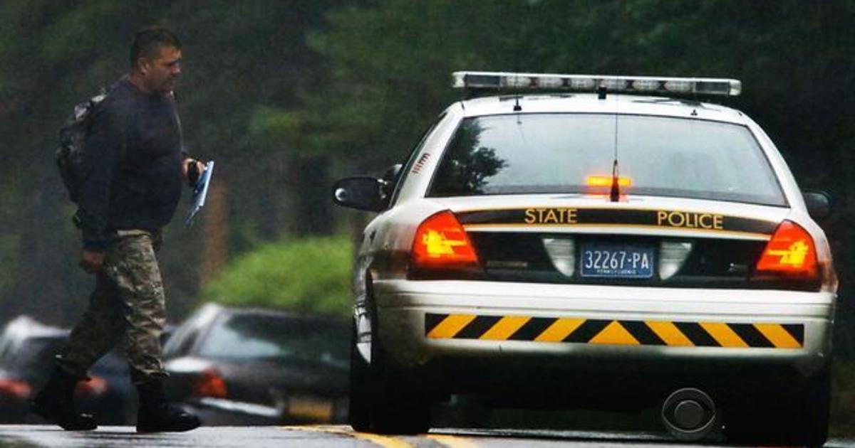 Manhunt intensifies for gunman who opened fire on Pa. state
troopers 1