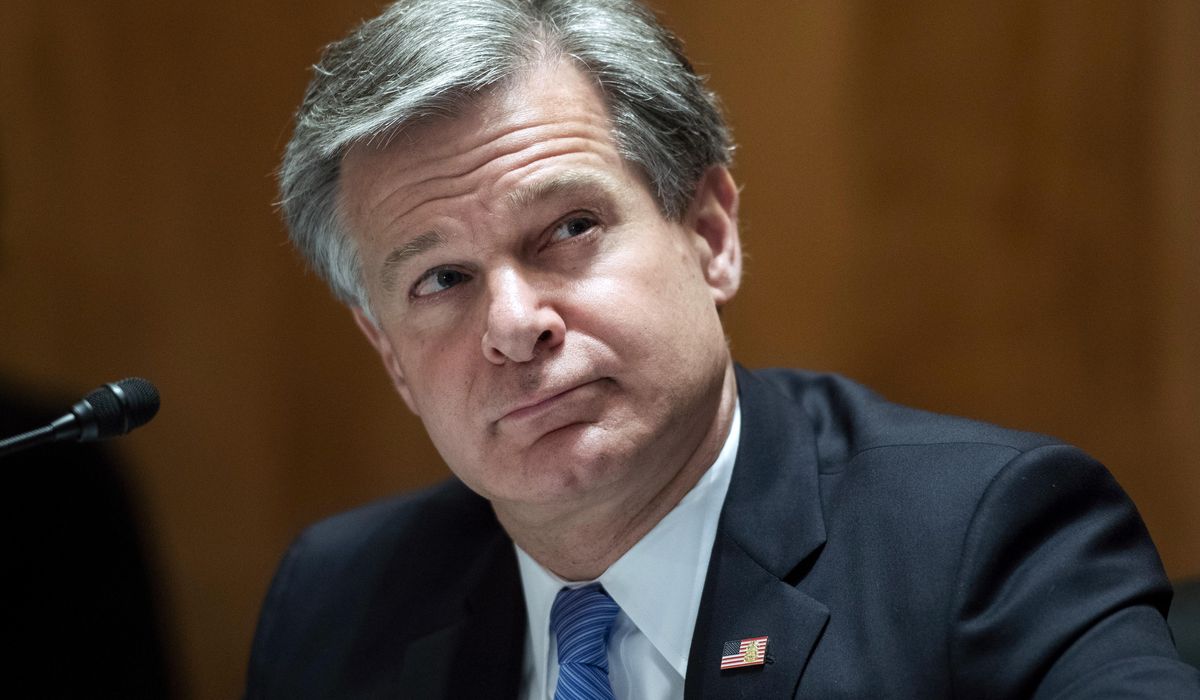 FBI chief Christopher Wray to face questions about
extremism, Capitol riot 1