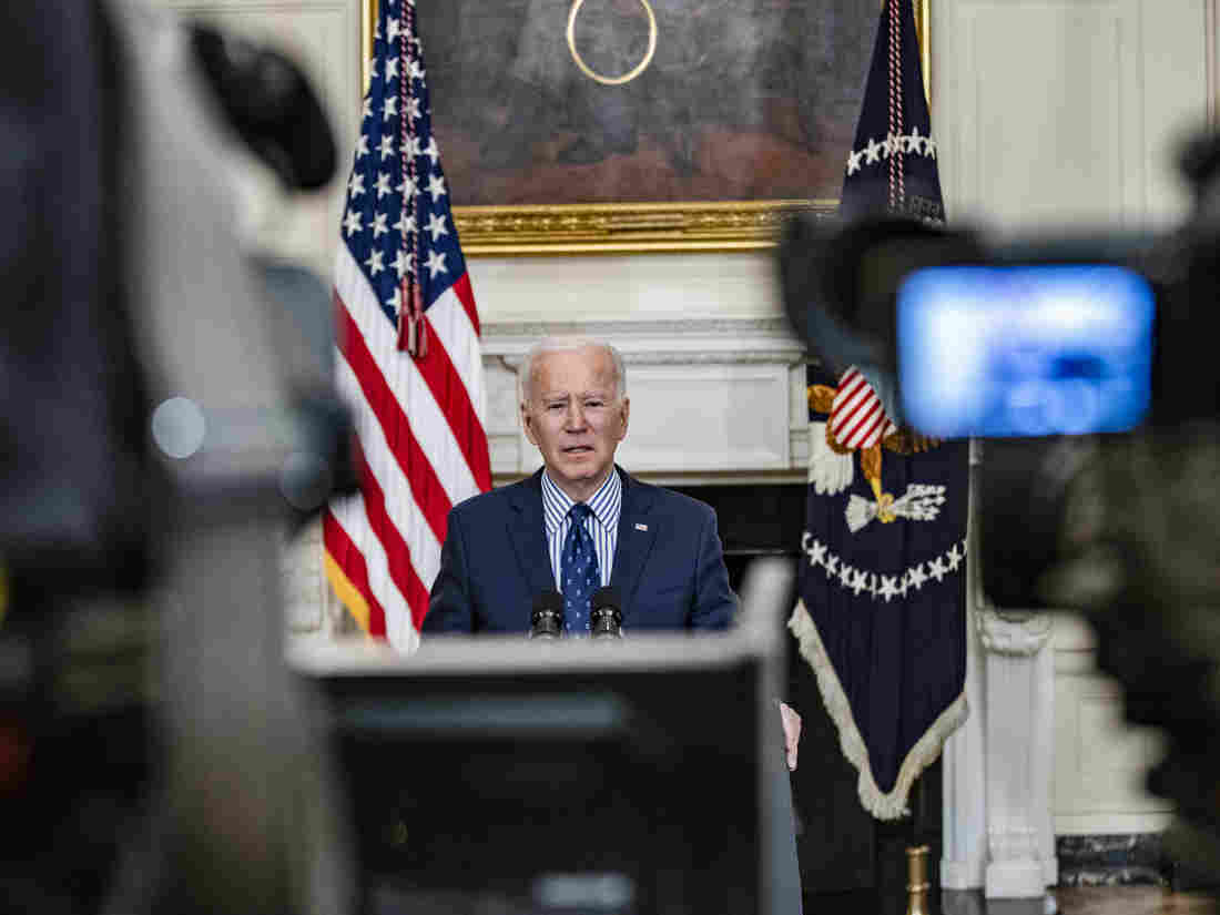 Biden Praises Senate Passage Of 'Desperately Needed'
COVID-19 Relief Bill 1