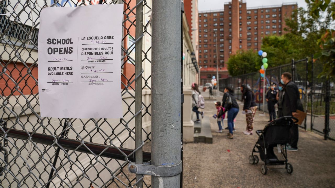 De Blasio: New York City offering full return to
classrooms in September 1