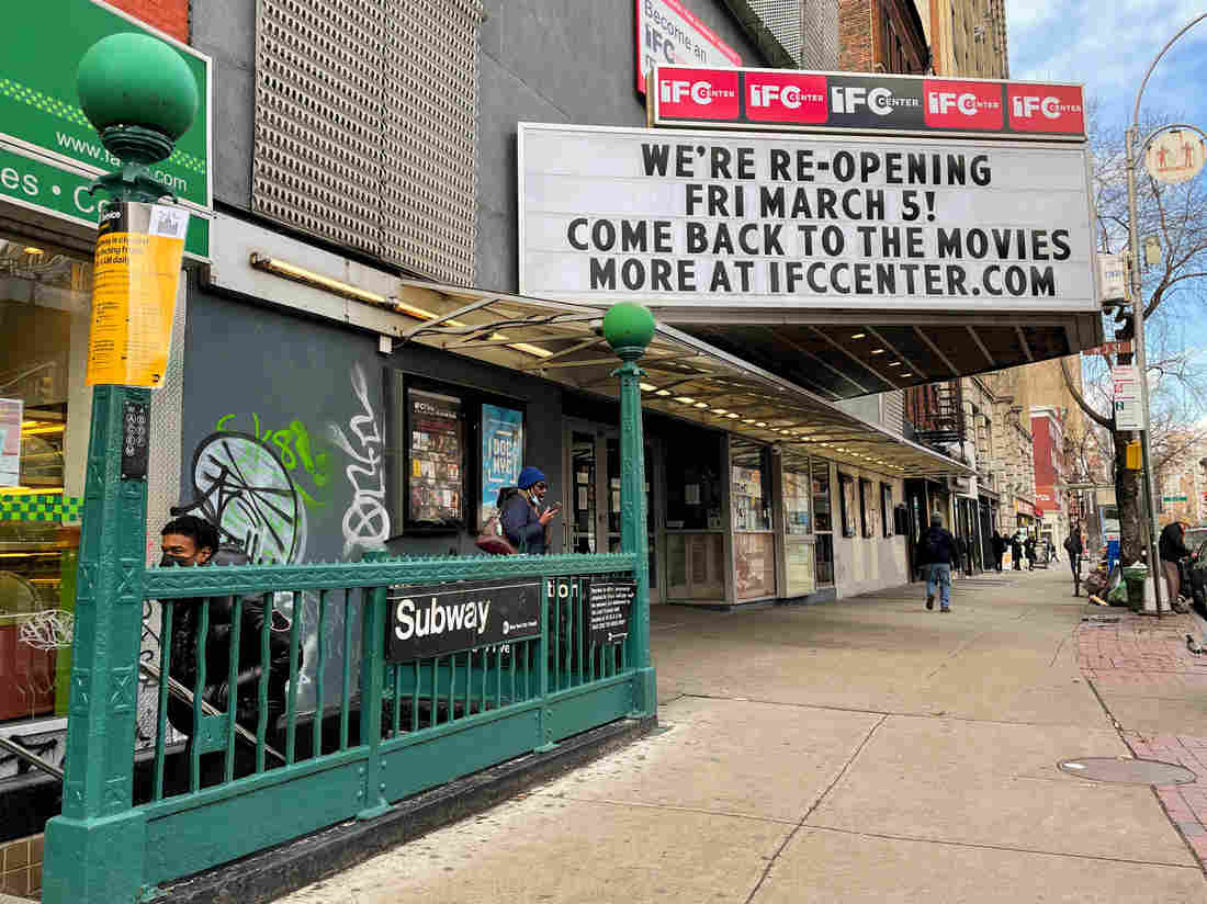 The Movie Industry Holds Its Breath As New York Reopens
Theaters 1
