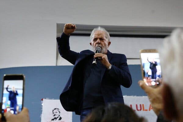 Brazil’s Ex-President ‘Lula’ May Run for Office Again as
Court Cases Are Tossed 1