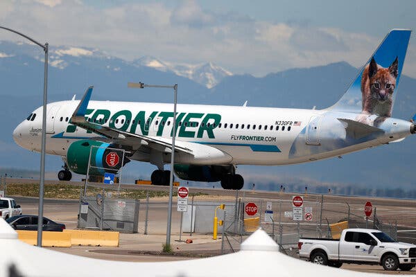 Frontier Cancels Flight, Citing Maskless Passengers 1