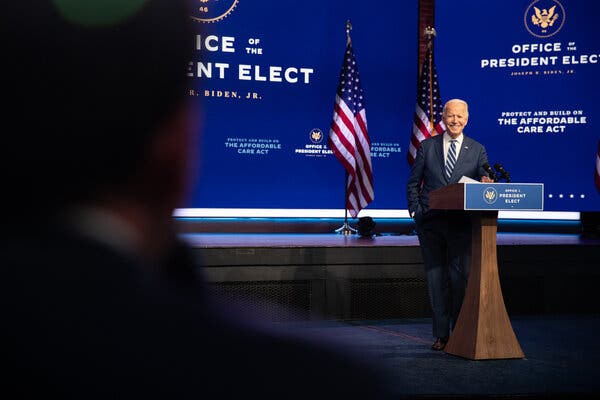 Covid-19 Relief Bill Fulfills Biden’s Promise to Expand
Obamacare, for Two Years 1