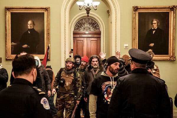 Far-Right Groups Are Splintering in Wake of the Capitol
Riot 1