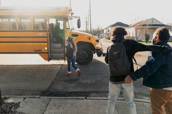 Schools Are Reopening After a Year Online. Hear From
Students. 1