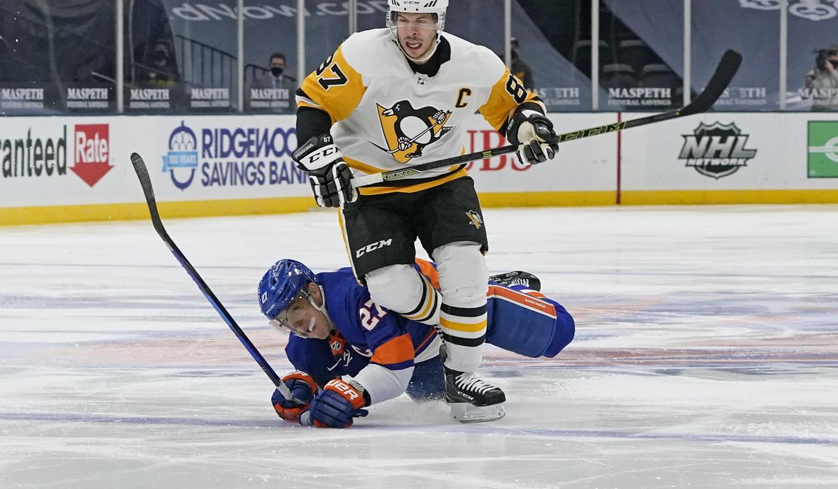 The Latest: Penguins star Crosby placed on COVID-19
list 1