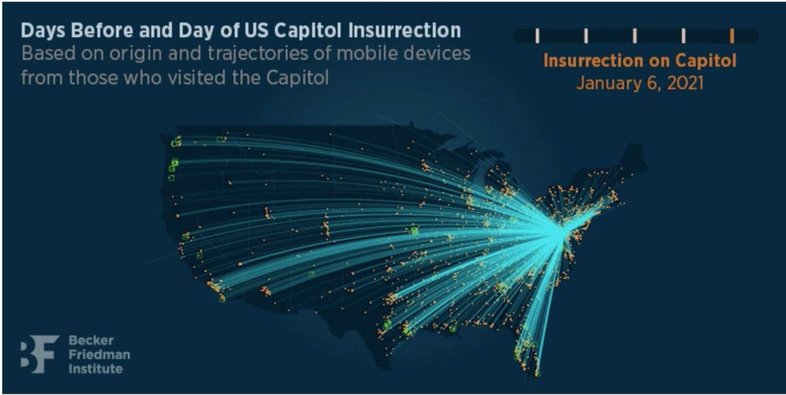A Study Shows VERY FEW Capitol Hill Rioters Were QAnon
Red-Staters With Ties to 'Right Wing' Groups 1