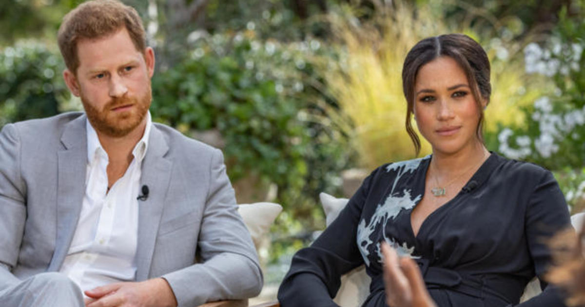 Meghan and Prince Harry open up to Oprah Winfrey in
exclusive CBS interview 1