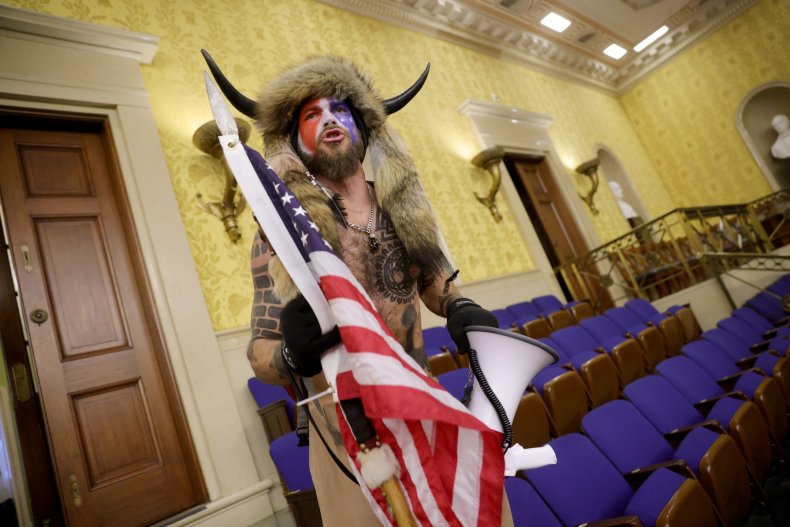 QAnon Shaman Jacob Chansley's Jail Release Request Denied as
Capitol Riot Case Continues 1