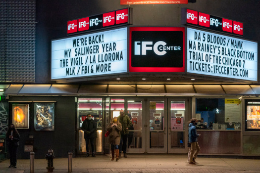 New York cinemas reopen after almost a year 1