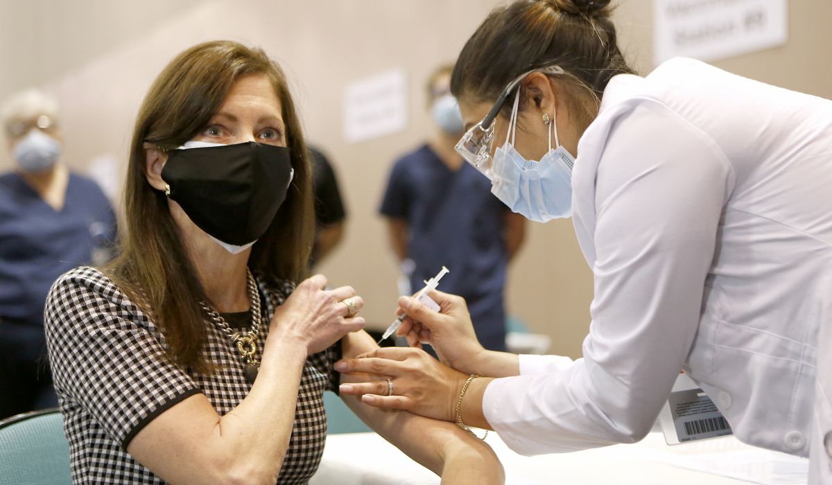 Quarter of U.S. adults vaccinated against COVID-19 as new
cases continue to increase 1