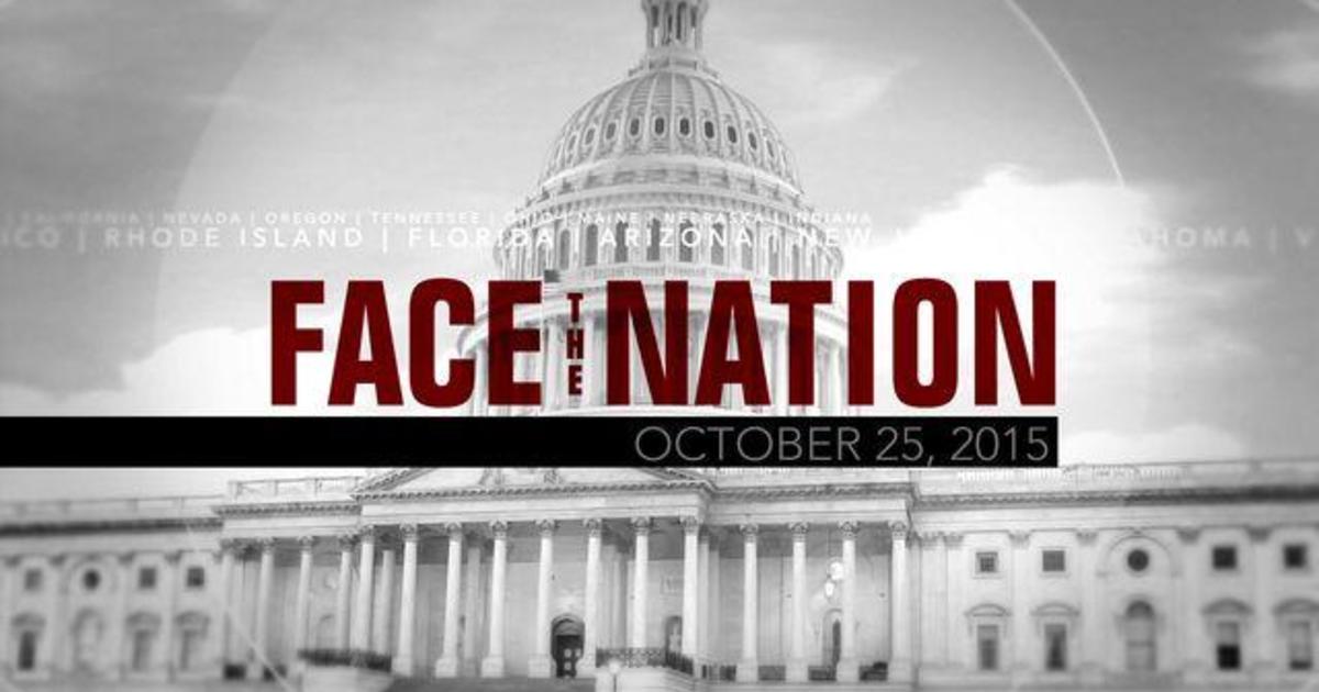 Open: This is Face the Nation, October 25 1