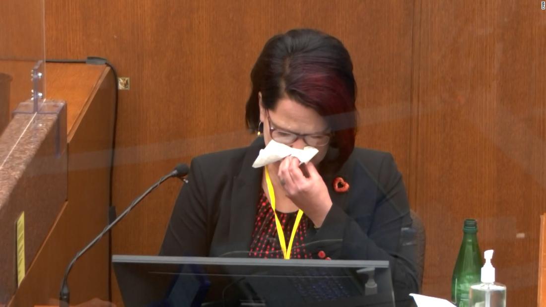 Hear the emotional testimony from George Floyd's
girlfriend 1 Hear the emotional testimony from George Floyd's
girlfriend 1