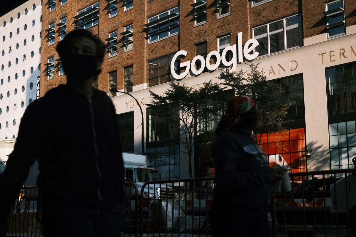 Google likely to let some staff return to offices this
month 1