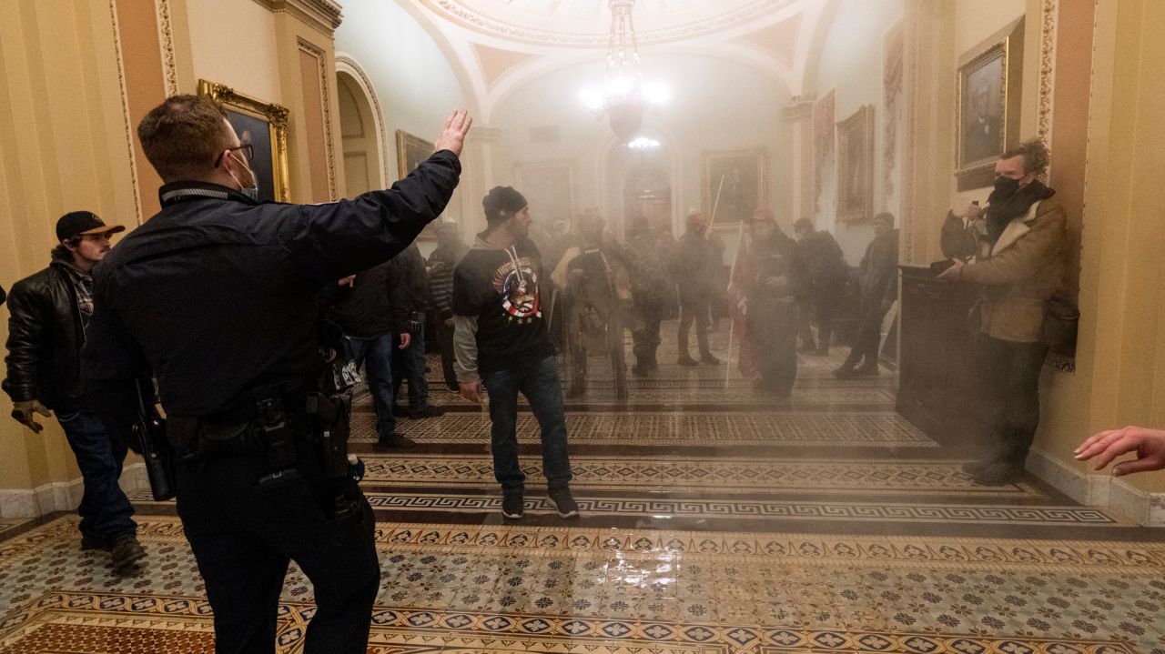 'Clear the Capitol,' Pence pleaded, timeline of riot
shows 1