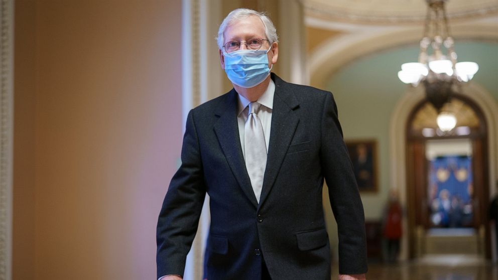 McConnell urges fellow Republicans to get COVID-19
vaccines 1