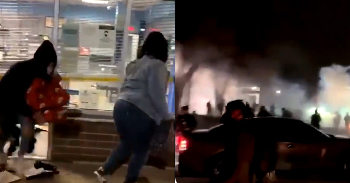 VIDEOS: Walmart, Footlocker, CVS Looted During Minneapolis
Area Riot Sparked After Police Shot Wanted Man 1