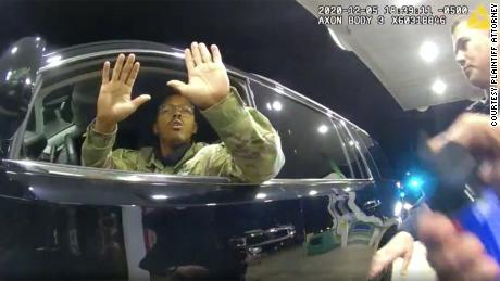One of the Virginia cops who pepper-sprayed an Army officer
during a traffic stop has been fired 1