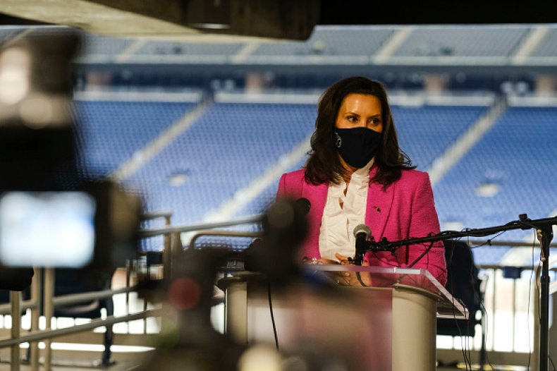 Michigan's COVID Hospitalizations Continue to Climb as
Gretchen Whitmer Shuns New Lockdown 1