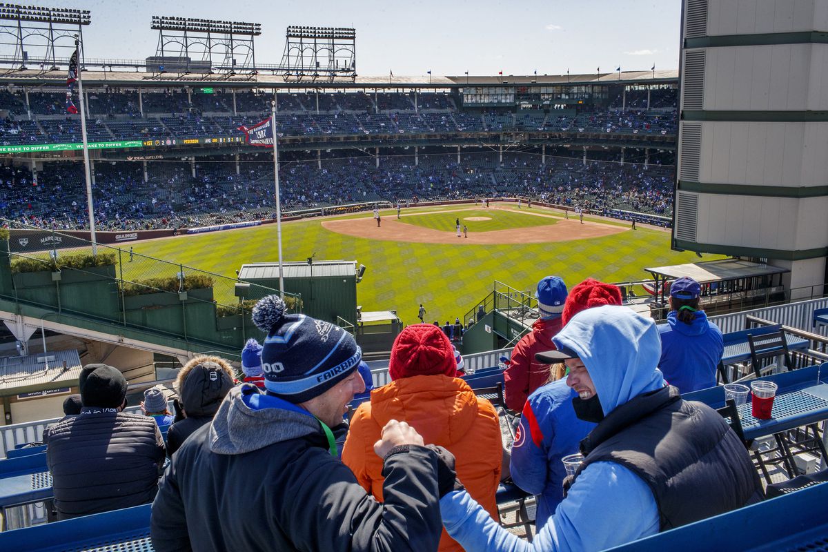 Baseball is back at Wrigley Field for opening day 1