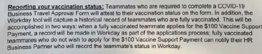 EXCLUSIVE: Bridgestone Creates Two Classes of Employees—The
Vaccinated and the Unvaccinated 1