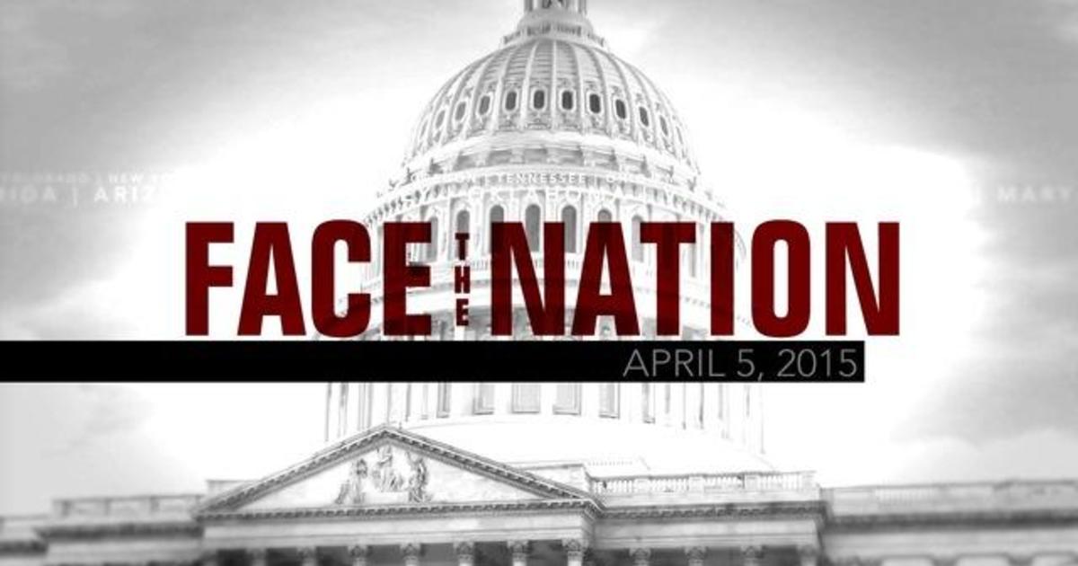 Open: This is Face the Nation, April 5 1