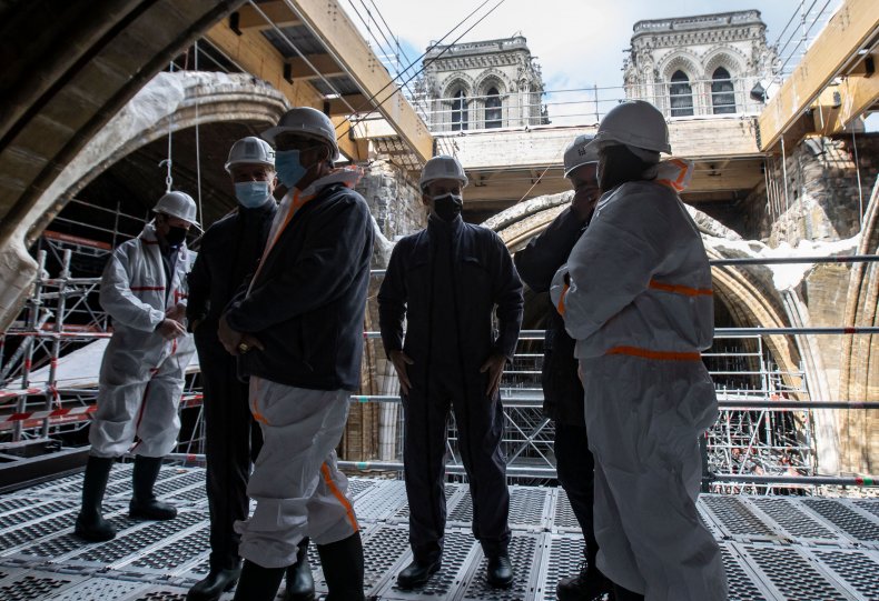 Notre Dame Will Not Reopen for Mass Until Sometime in
2024 1