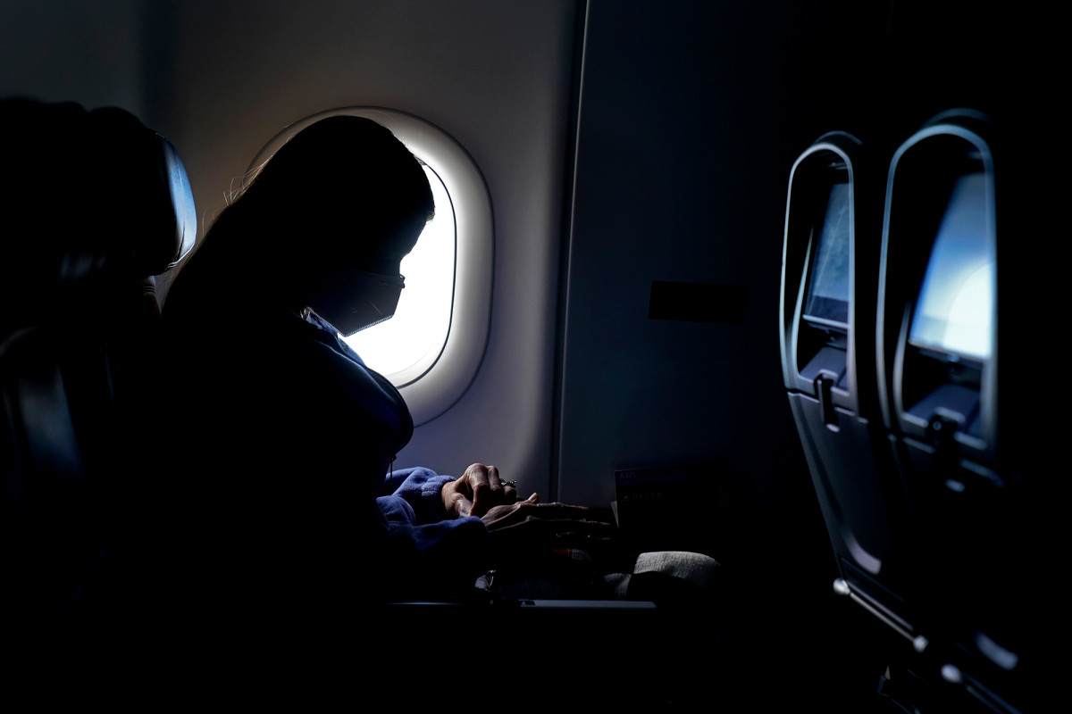 Study finds that blocking seats on planes reduces COVID-19
risk 1