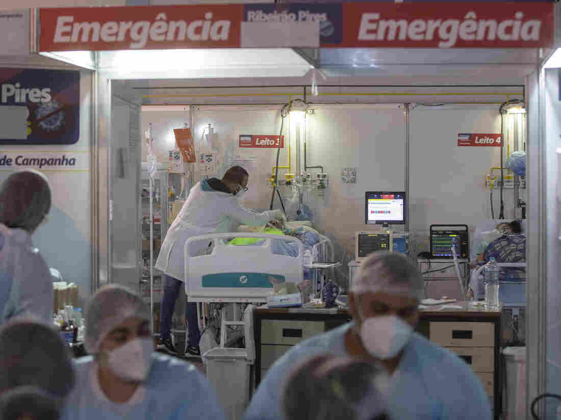 Brazil COVID-19: 'Humanitarian Crisis' With More Than 3,000
Deaths A Day 1