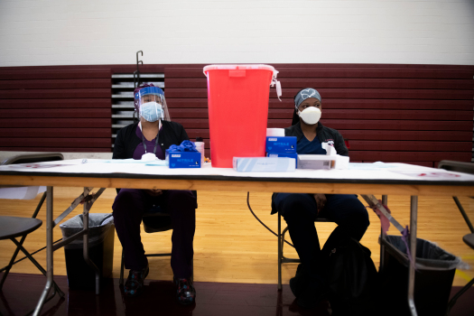 Michigan hospitals nearing capacity in COVID-19
surge 1