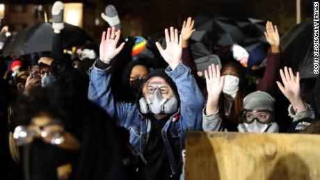 The police shooting of Daunte Wright has sparked nights of
protests and days of fast-moving case developments 1