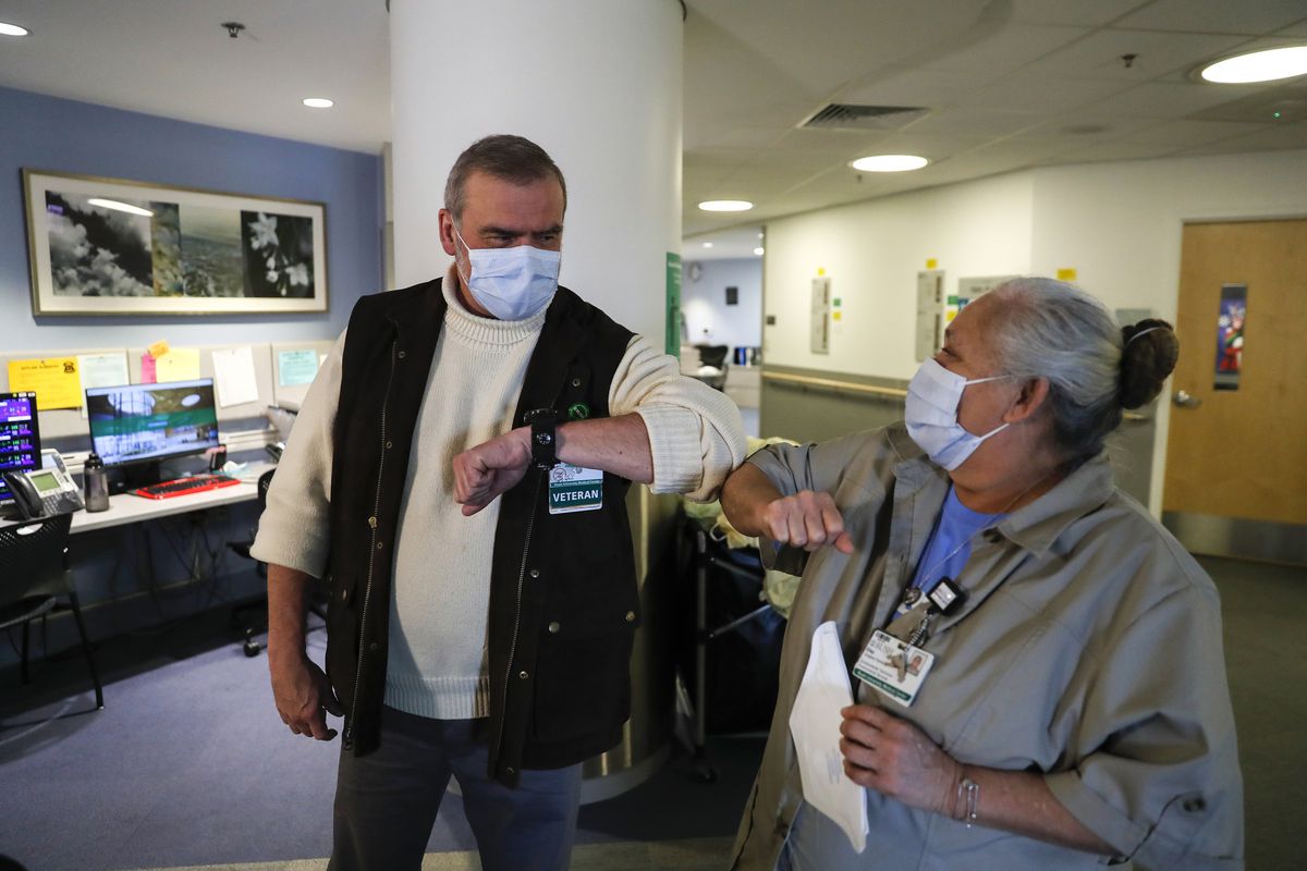 Column: As pandemic pace slows, hospital chaplain sees
COVID-19 workers begin to process trauma. ‘All of us up here were
fighting a war.’ 1