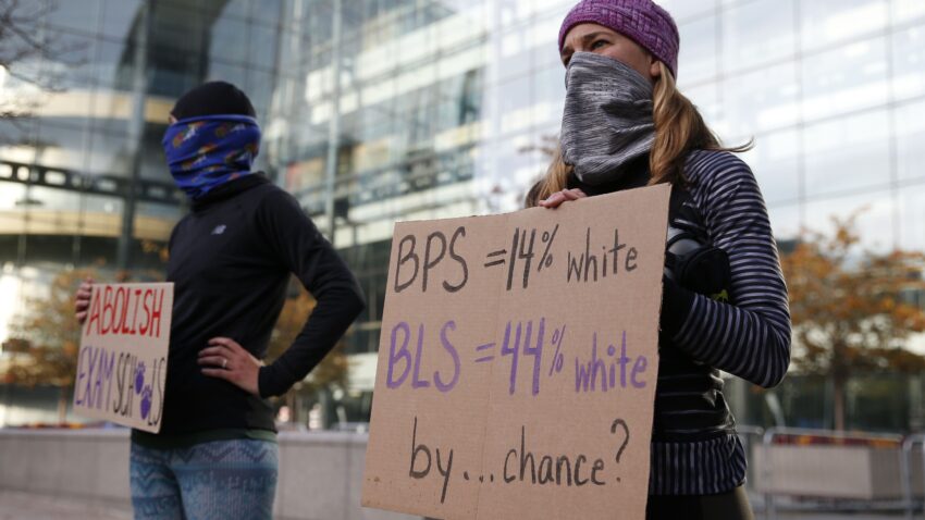 Temporary admissions policy to go forward for Boston exam
schools, federal judge rules 1 Temporary admissions policy to go forward for Boston exam
schools, federal judge rules 1