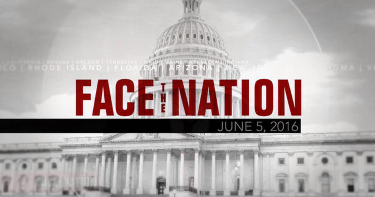 Open: This is Face the Nation, June 5 1