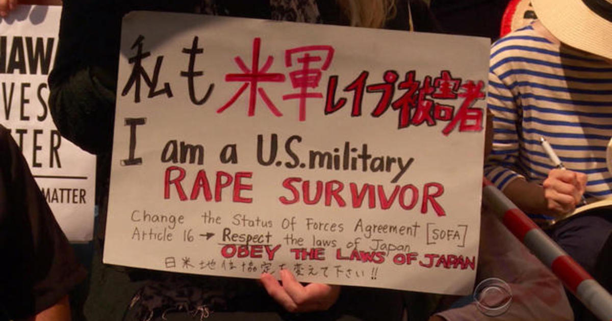Thousands protest the U.S. military on Japanese island of
Okinawa 1