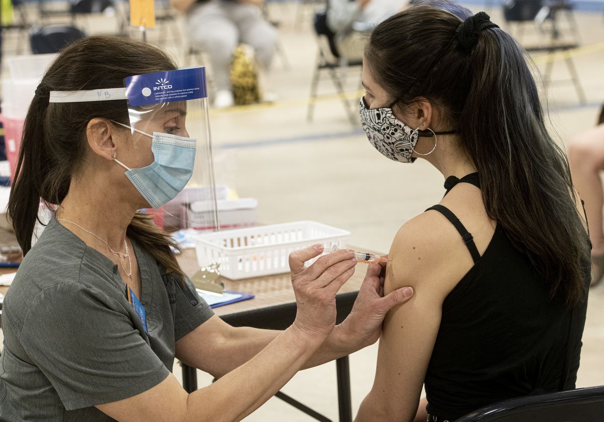 Half of U.S. adults have received at least one coronavirus
vaccine dose: CDC 1 Half of U.S. adults have received at least one coronavirus
vaccine dose: CDC 1