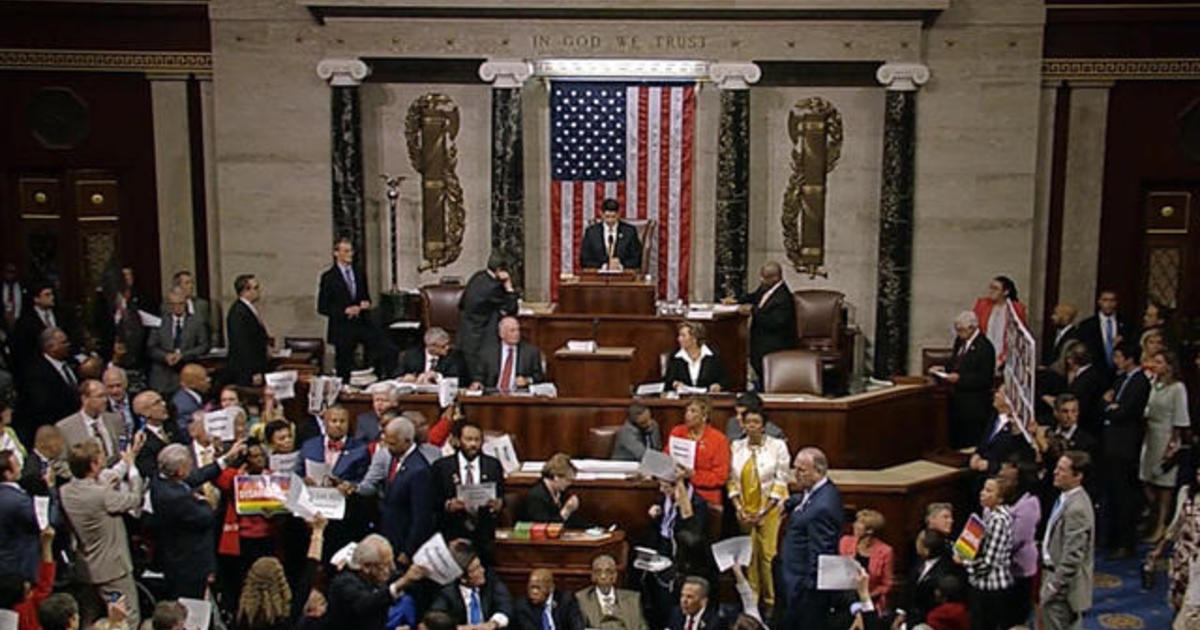 House Democrats end sit-in protest 1
