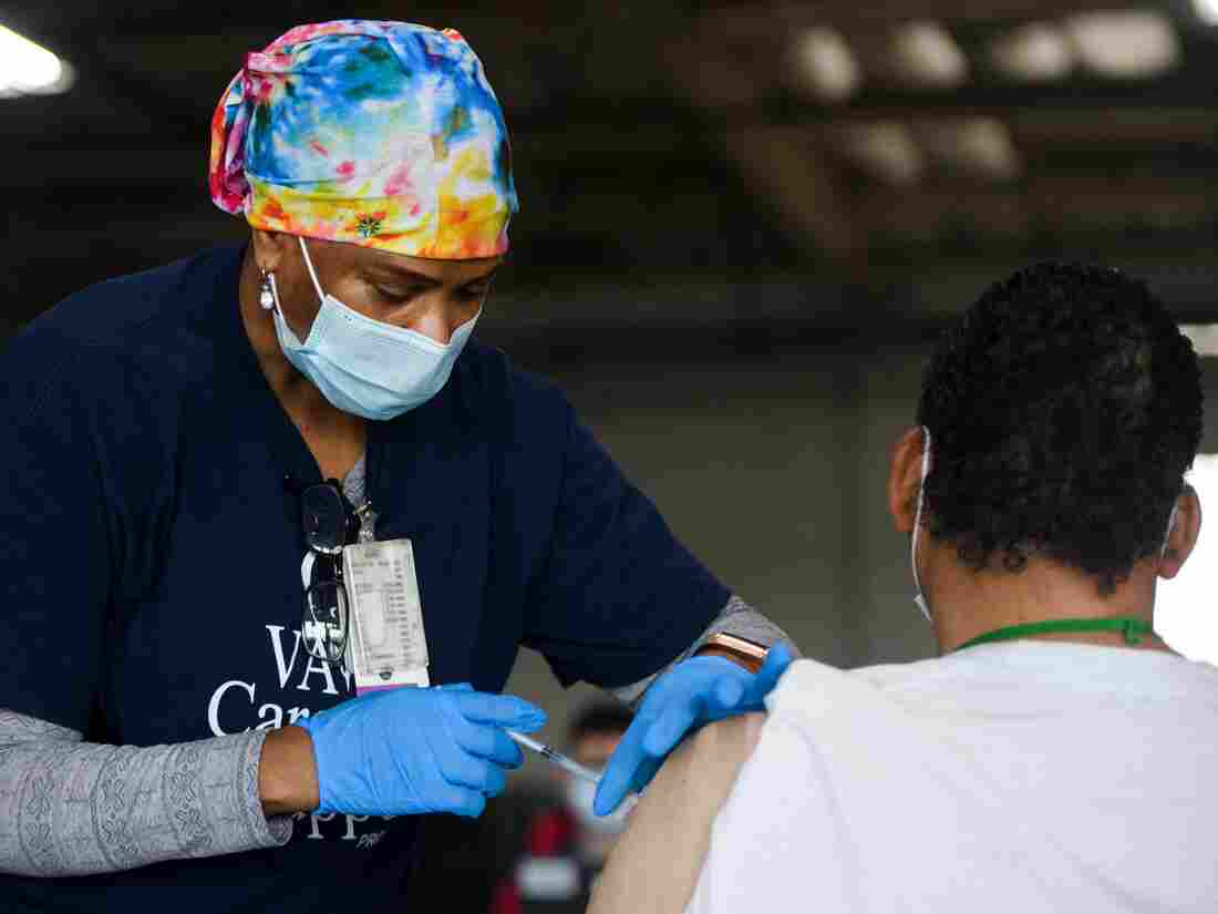 More Than Half Of U.S. Adults Have Gotten At Least One
COVID-19 Vaccine Dose 1