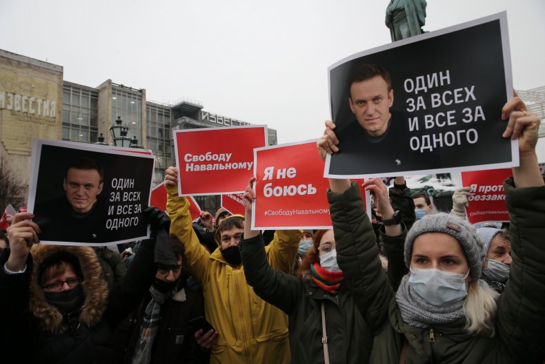 Vladimir Putin Faces Mass Protest in Russia as Alexei
Navalny Doctor Blasts 'Hospital' Move 1