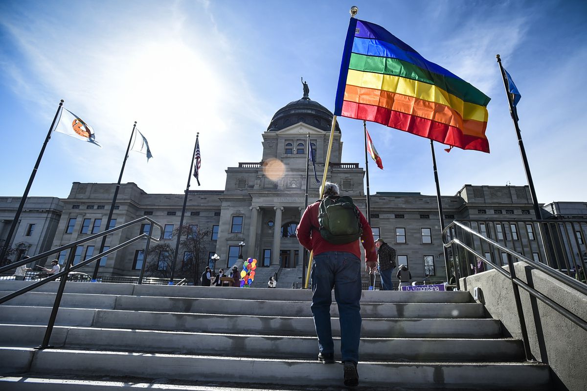 Hundreds of Montana students to protest transgender sports
ban bill at state capitol 1 Hundreds of Montana students to protest transgender sports
ban bill at state capitol 1
