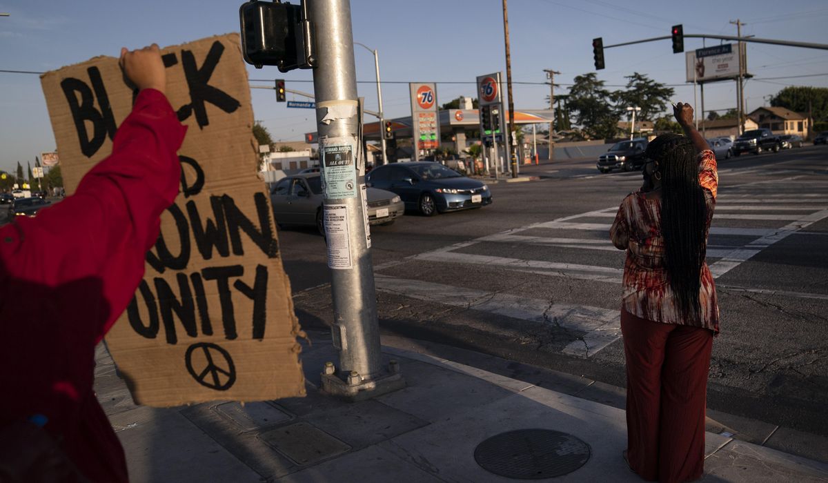 Flashpoint of 1992 LA riots becomes a place of
celebration 1