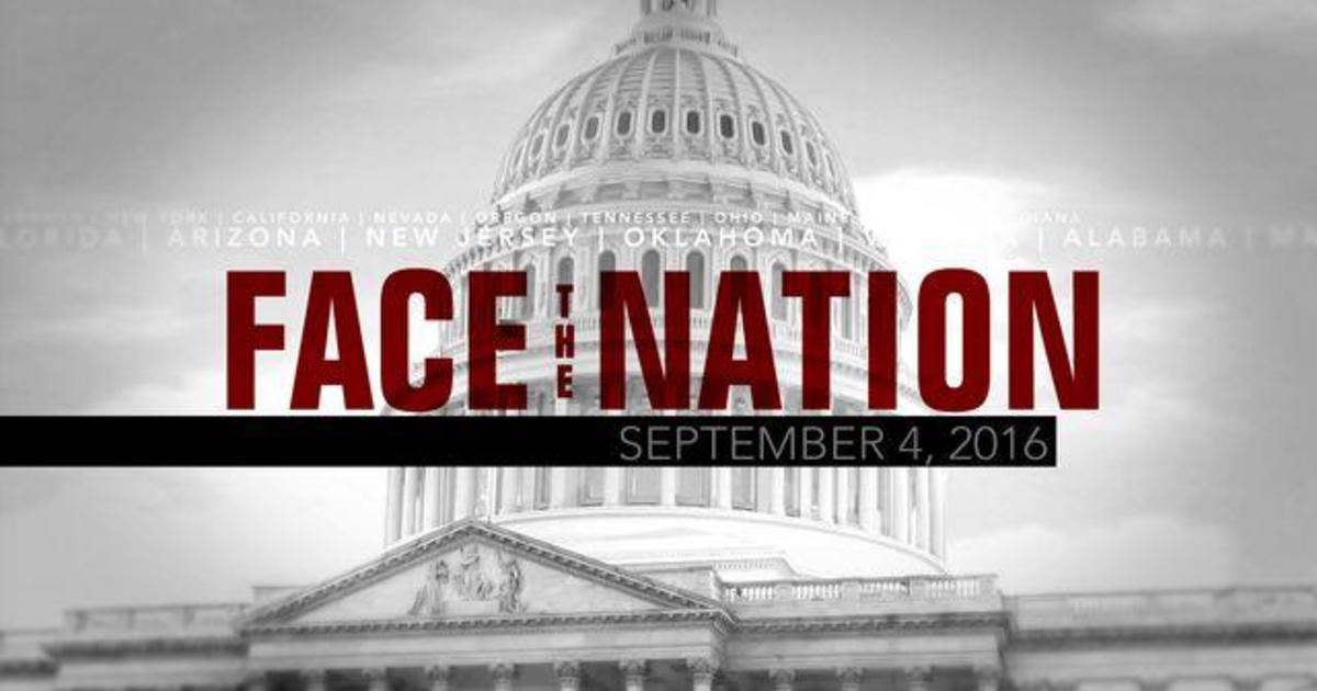 Open: This is Face the Nation, September 4 1