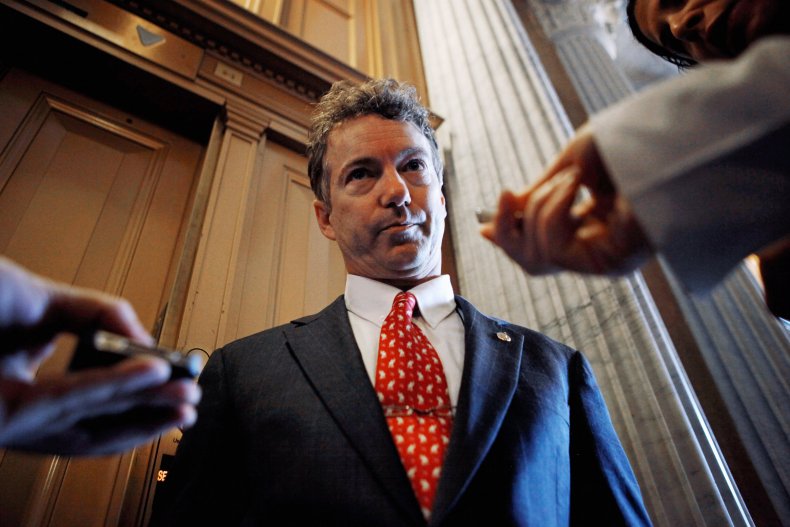 Rand Paul Calls for Joe Biden to Burn Face Mask to Promote
COVID Vaccine 1