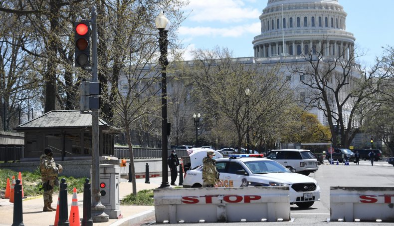 Capitol Police Say Two Officers Rammed by Car, Suspect in
Custody 1