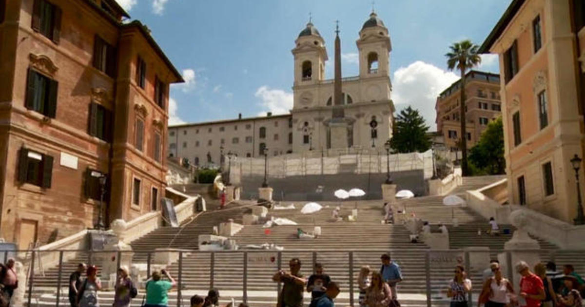 Rome's Spanish Steps reopening after restoration 1