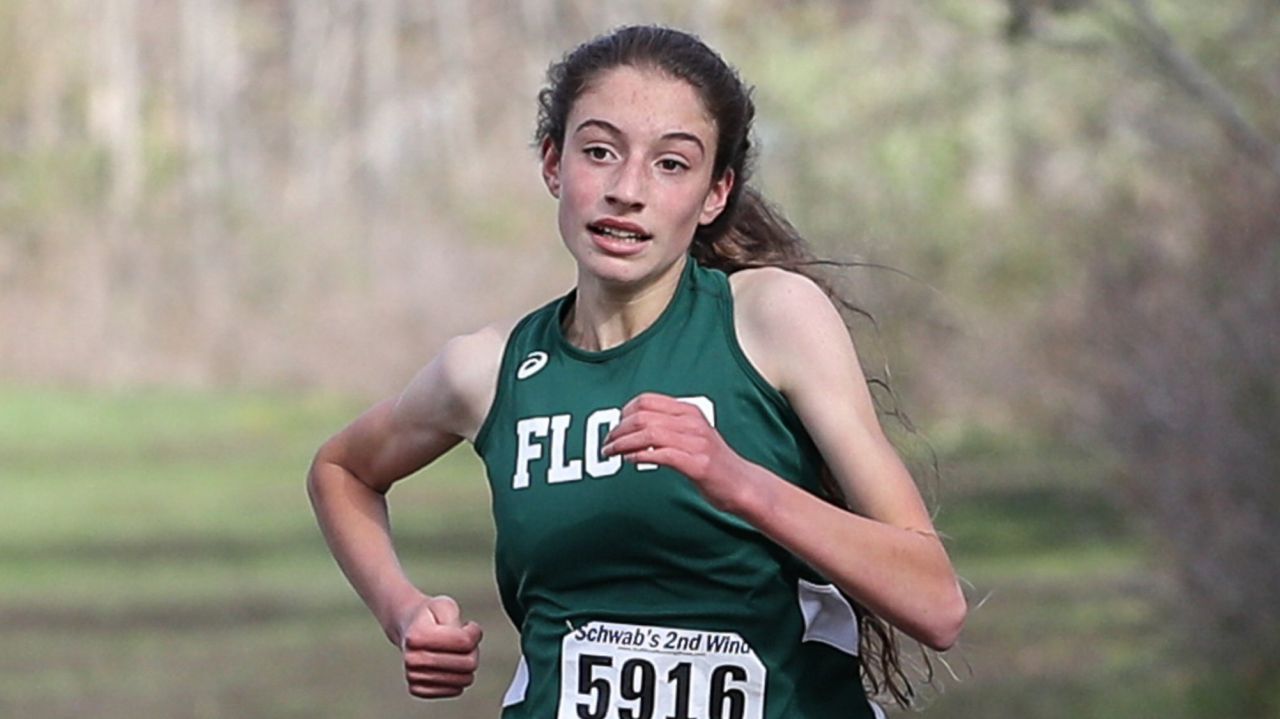 Floyd eighth-grader Zariel Macchia wins Suffolk Class A
girls cross country championship 1