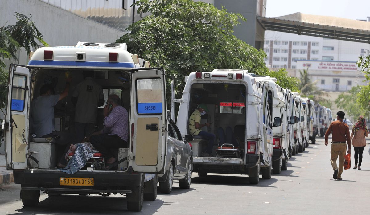 Fire kills 13 COVID-19 patients in hospital in western
India 1